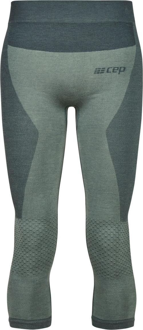 CEP Merino 3/4 Skiing Base Tights Leggings Herren