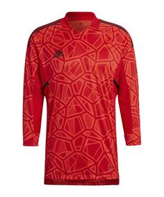 adidas Condivo 22 Torwarttrikot langarm Fußballtrikot Herren rot