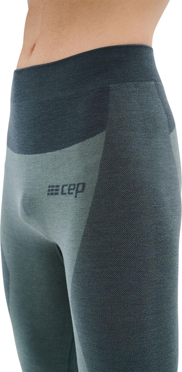 CEP CEP Merino 3/4 Skiing Base Tights Leggings Herren - bluegrey/grey - 3 | SportScheck