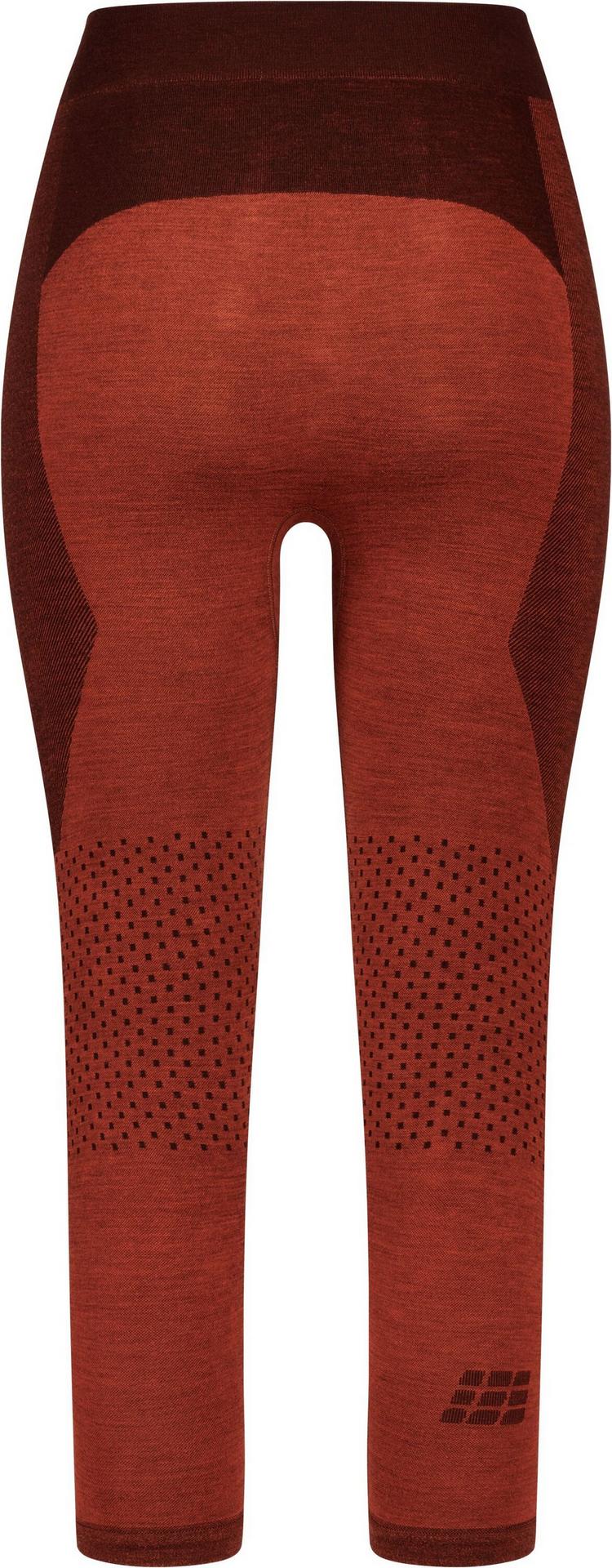 CEP CEP Merino 3/4 Tights Skiing Tights Damen - aubergine/red - 0 | SportScheck
