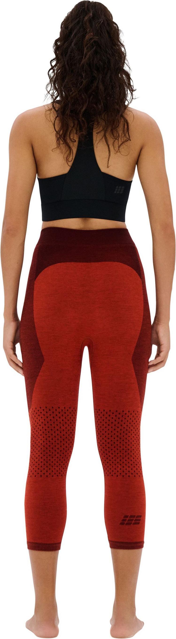 CEP CEP Merino 3/4 Tights Skiing Tights Damen - aubergine/red - 1 | SportScheck