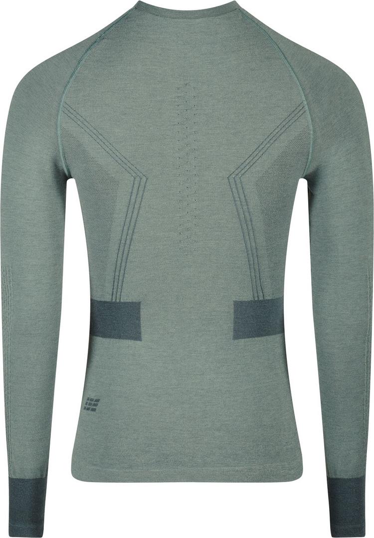 CEP CEP Merino Base Shirt Skiing Longsleeve Skishirt Herren - bluegrey/grey - 0 | SportScheck