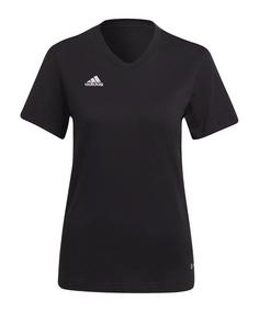 adidas Entrada 22 T-Shirt Damen T-Shirt Damen schwarz