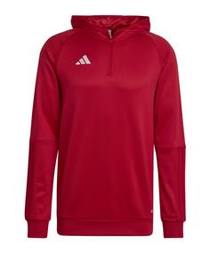 adidas Tiro 23 Competition Hoody Funktionssweatshirt Herren rot