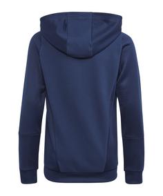 Rückansicht von adidas Tiro 23 Competition Hoody Funktionssweatshirt Herren blauweiss