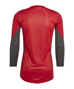 Rückansicht von adidas Tiro 23 Pro Torwarttrikot langarm Fußballtrikot Herren rot