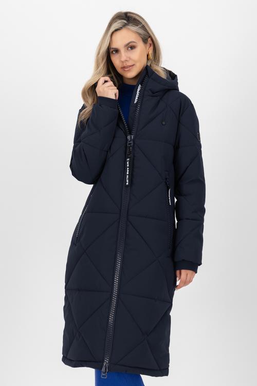 Rückansicht von ALIFE AND KICKIN EnyaAK A Winterjacke Damen marine