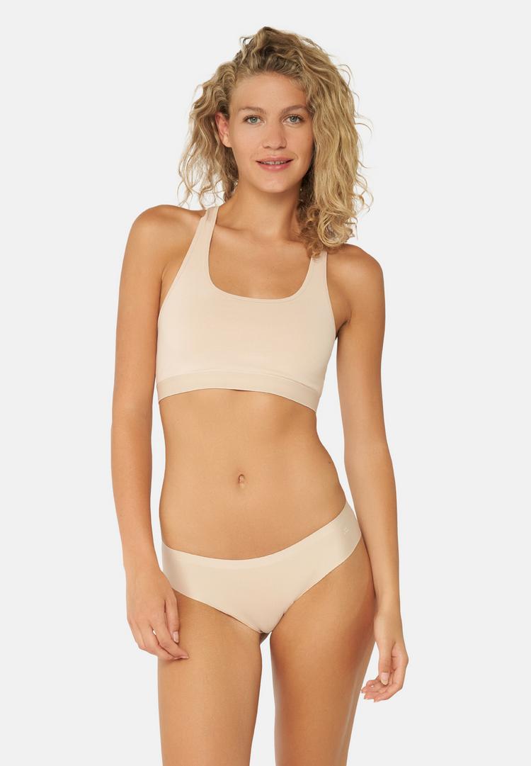 DANISH ENDURANCE DANISH ENDURANCE Invisible Bikini Slip Unterhose Damen - beige - 0 | SportScheck