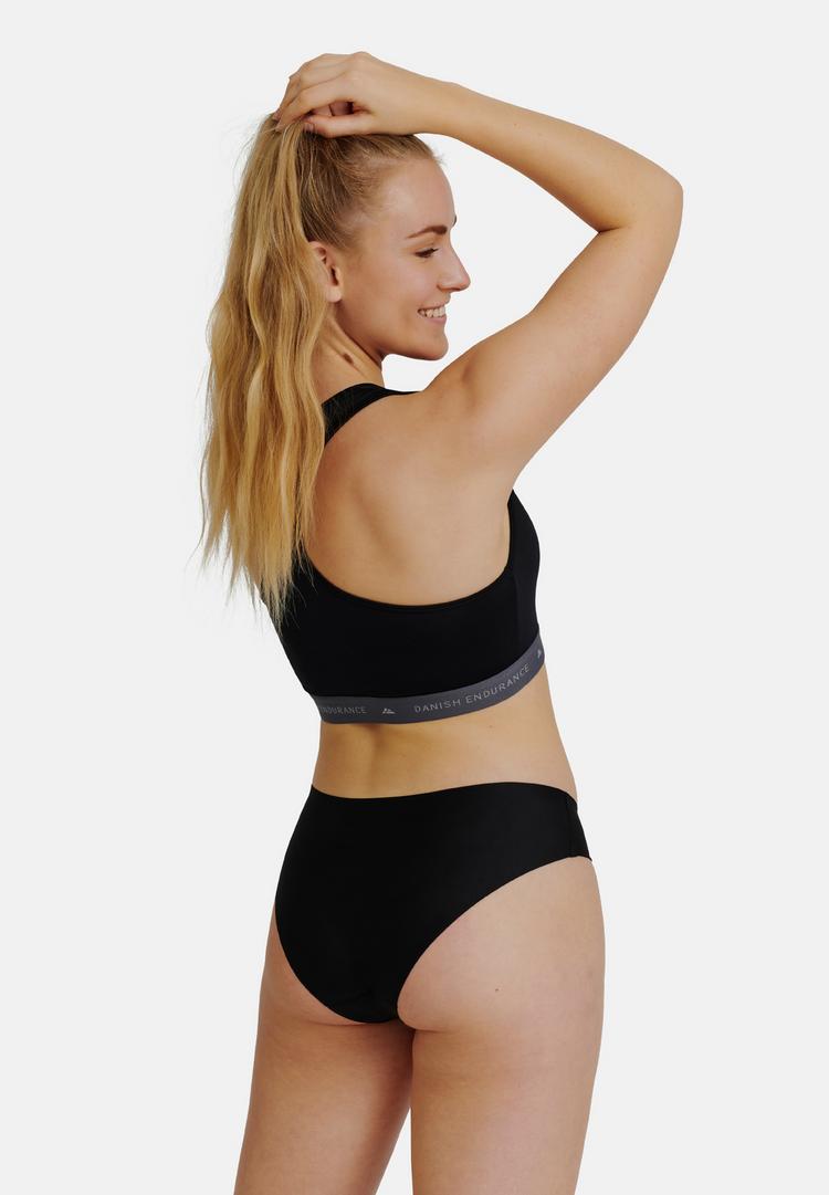 DANISH ENDURANCE DANISH ENDURANCE Invisible Bikini Slip Unterhose Damen - schwarz - 1 | SportScheck