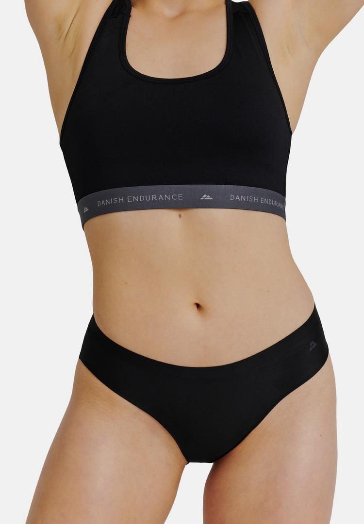 DANISH ENDURANCE DANISH ENDURANCE Invisible Bikini Slip Unterhose Damen - schwarz - 0 | SportScheck