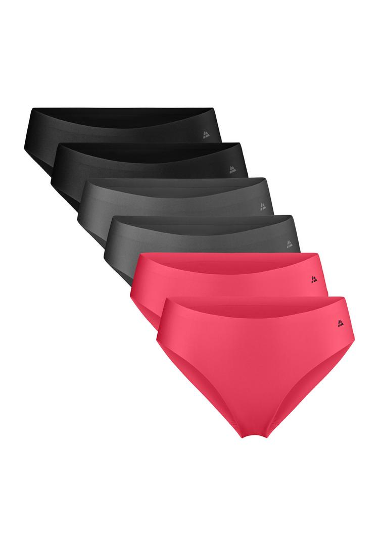DANISH ENDURANCE DANISH ENDURANCE Invisible Bikini Slip Unterhose Damen - black/grey/pink - 0 | SportScheck