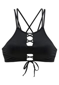 Bench Bustier-Bikini-Top Bikini Oberteil Damen schwarz