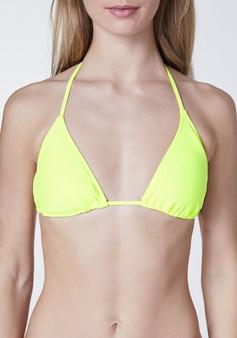 Rückansicht von Chiemsee Bikini-Top Bikini Oberteil Damen Neon Yellow