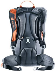 Rückansicht von Deuter Alproof Lite 22 Lawinenrucksack Herren chestnut black