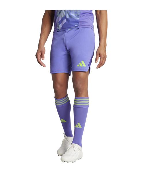 Rückansicht von adidas Tiro 24 Pro Torwartshort Torwarthose Herren lila