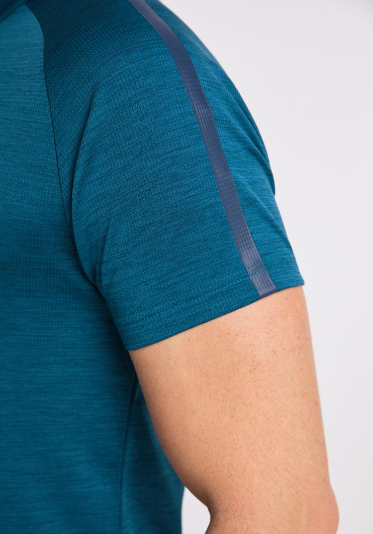 JOY sportswear JOY sportswear IVO Poloshirt Herren - deep turquoise melange - 3 | SportScheck