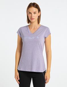 Rückansicht von VENICE BEACH VB Alisja T-Shirt Damen lilac haze