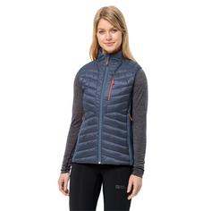 Rückansicht von Jack Wolfskin ROUTEBURN PRO INS VEST W Outdoorweste Damen evening sky