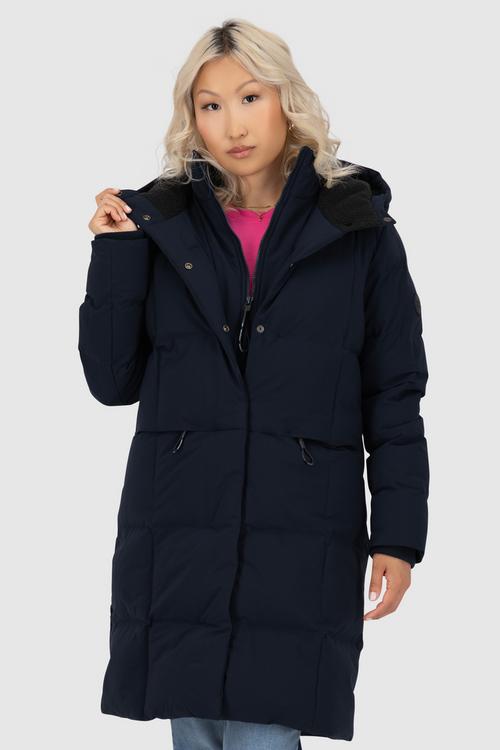 Rückansicht von ALIFE AND KICKIN EdithAK A Winterjacke Damen marine