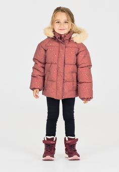 Rückansicht von ZigZag Alya Steppjacke Kinder 4330 Withered Rose