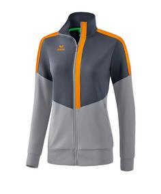 Erima Squad Trainingsjacke Damen Trainingsjacke Damen grauorange