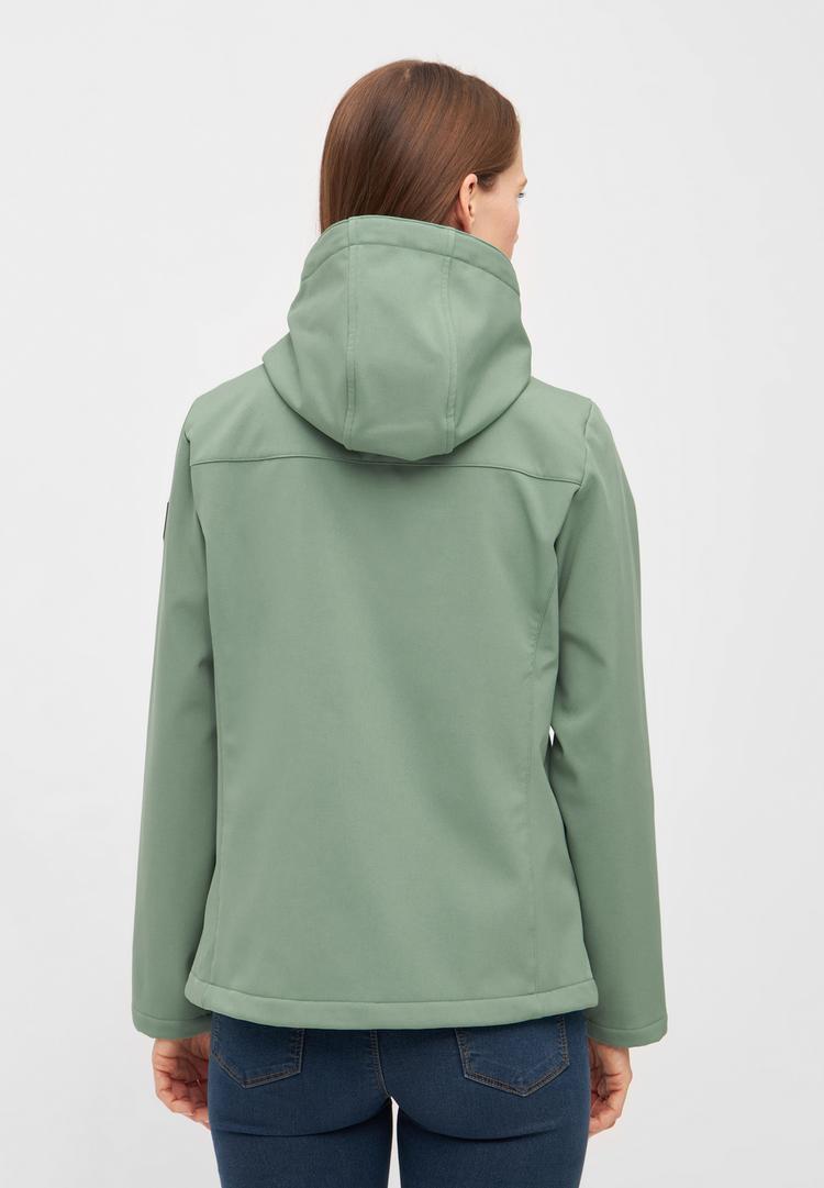 Derbe Derbe Adeby Softshelljacke Damen - Hedge Green/Deep Forest - 2 | SportScheck