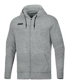 JAKO Base Kapuzenjacke Trainingsjacke grau