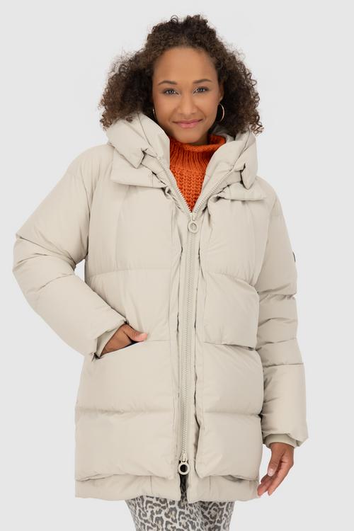 Rückansicht von ALIFE AND KICKIN LykkeAK A Winterjacke Damen pumice