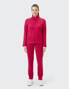 Rückansicht von JOY sportswear CONSTANZE Trainingsjacke Damen cherry pink