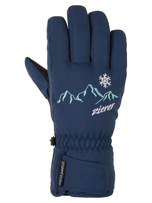 Rückansicht von Ziener LAILLA AS(R) Skihandschuhe dark navy