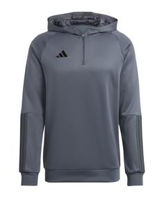 adidas Tiro 23 Competition Hoody Funktionssweatshirt Herren grau