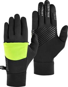 CEP COLD WEATHER GLOVES 2in1 Laufhandschuhe neon yellow/black