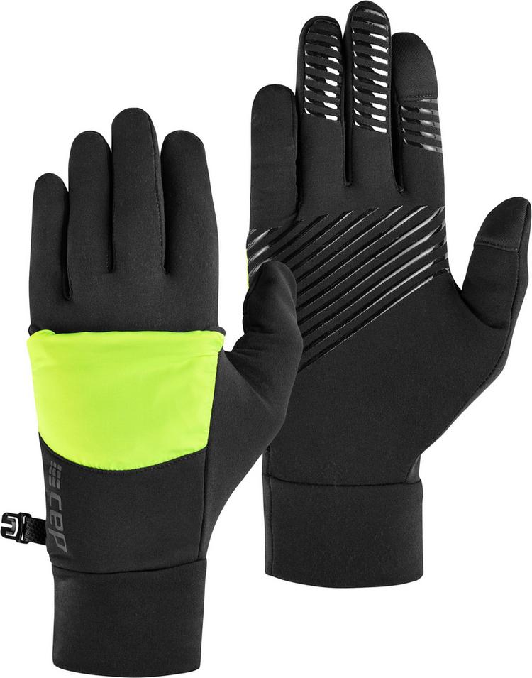 CEP CEP COLD WEATHER GLOVES 2in1 Handschuh - neon yellow/black - 0 | SportScheck