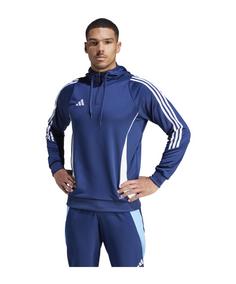 adidas Tiro 24 Training Hoody Funktionssweatshirt Herren blauweiss