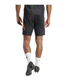 Rückansicht von adidas Tiro 24 Pro Training Short Fußballshorts Herren schwarzrot