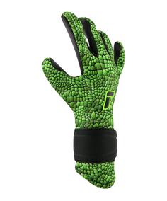 Rückansicht von Reusch Pure Contact Venomous  X TW-Handschuhe Torwarthandschuhe schwarzgruen