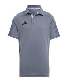 adidas Tiro 23 Competition Poloshirt Kids Poloshirt Kinder grau