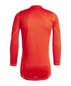 Rückansicht von adidas Tiro 24 Pro Torwarttrikot langarm Fußballtrikot Herren rot