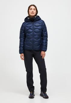 Rückansicht von Peak Performance Steppjacke Damen DUNKELBLAU