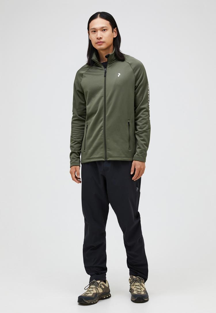 Peak Performance Peak Performance M Rider Zip Jacket Fleecejacke Herren - olive - 0 | SportScheck