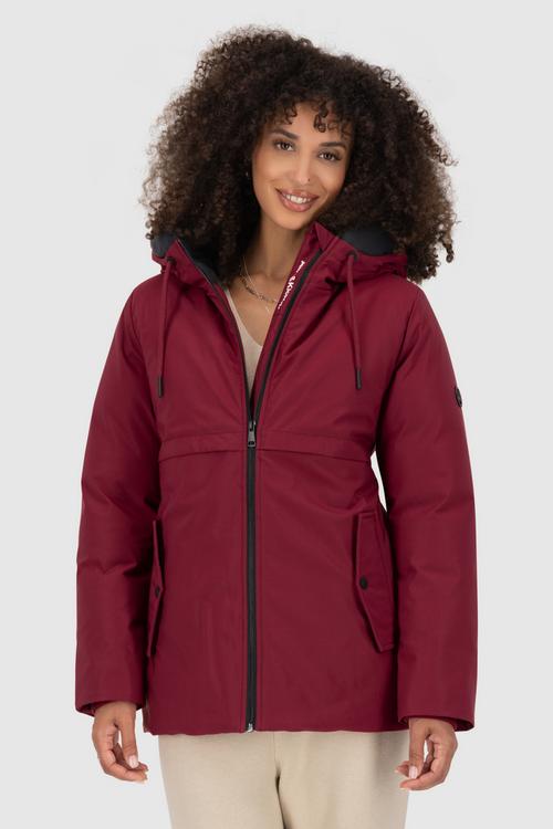 Rückansicht von ALIFE AND KICKIN CicelyAK A Winterjacke Damen cranberry juice