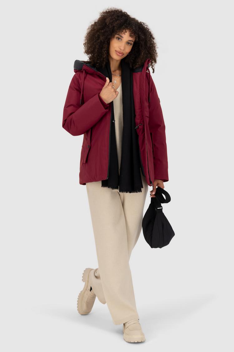 ALIFE AND KICKIN ALIFE AND KICKIN CicelyAK A Winterjacke Damen - cranberry juice - 4 | SportScheck