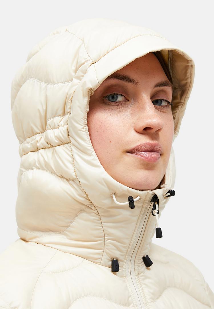 Peak Performance Peak Performance W Helium Down Hood Jacket Steppjacke Damen - BEIGE - 2 | SportScheck