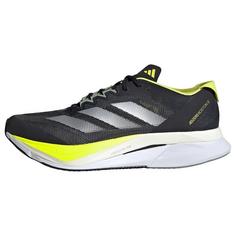 adidas Adizero Boston 12 Laufschuh Laufschuhe Aurora Ink / Silver Metallic / Pulse Lime