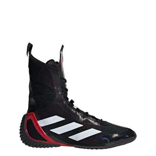 Rückansicht von adidas Speedex Ultra Boxschuh Boxschuhe Core Black / Cloud White / Pure Ruby