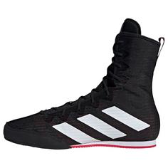 adidas Box Hog 4 Boxschuh Boxschuhe Herren Core Black / Cloud White / Pure Ruby