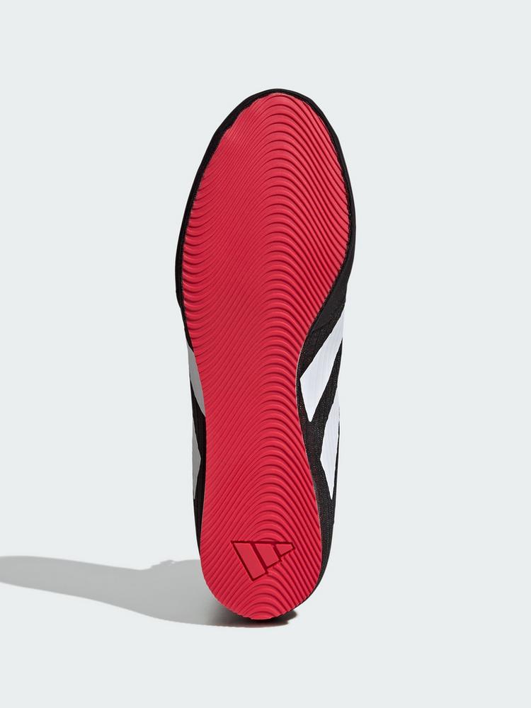 adidas adidas Box Hog 4 Boxschuh Boxschuhe - Core Black / Cloud White / Pure Ruby - 2 | SportScheck