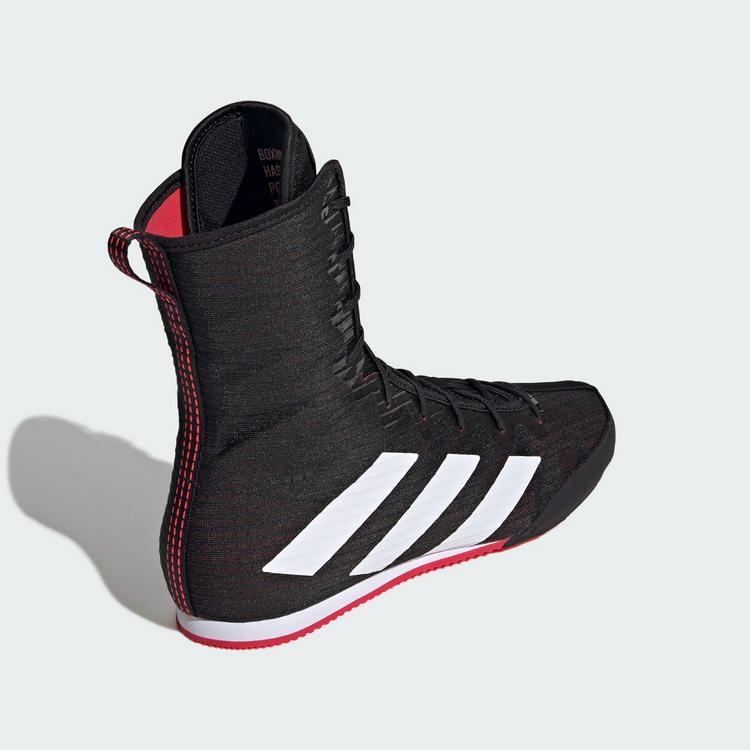 adidas adidas Box Hog 4 Boxschuh Boxschuhe - Core Black / Cloud White / Pure Ruby - 4 | SportScheck