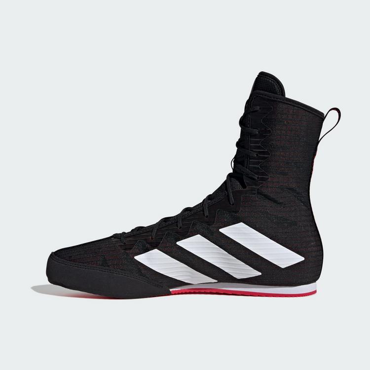 adidas adidas Box Hog 4 Boxschuh Boxschuhe - Core Black / Cloud White / Pure Ruby - 5 | SportScheck