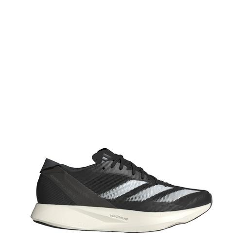 Rückansicht von adidas Adizero Takumi Sen 10 Laufschuh Laufschuhe Damen Core Black / Cloud White / Grey Five